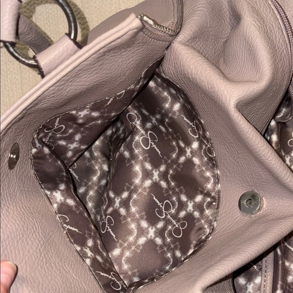 Jessica Simpson Taupe Satchel - Picture 5 of 10